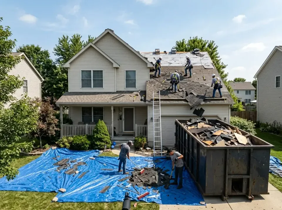 roof-replacement-debris-remova-004 — frequently asked questions, Cheapest Dumpster Rentals in Dublin, OH